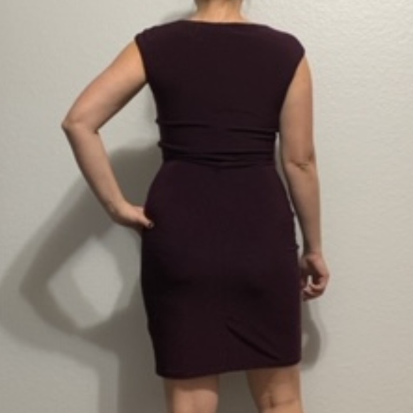 Lauren Ralph Lauren Plum Dress - Sz 4 - Picture 2 of 6